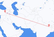 出发地 尼泊尔贾纳克普尔目的地 土耳其賓格爾的航班