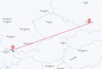 Flyreiser fra Friedrichshafen, Tyskland til Kraków, Polen