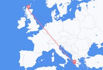 Flights from Zakynthos Island, Greece to Inverness, Scotland