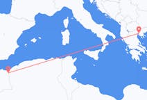 出发地 摩洛哥从乌季达出发目的地 希腊塞萨洛尼基的航班