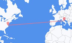 Flyg från Norfolk, USA till Pescara, Italien