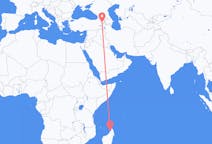 Flyreiser fra Nosy Be, Madagaskar til Iğdır, Tyrkia