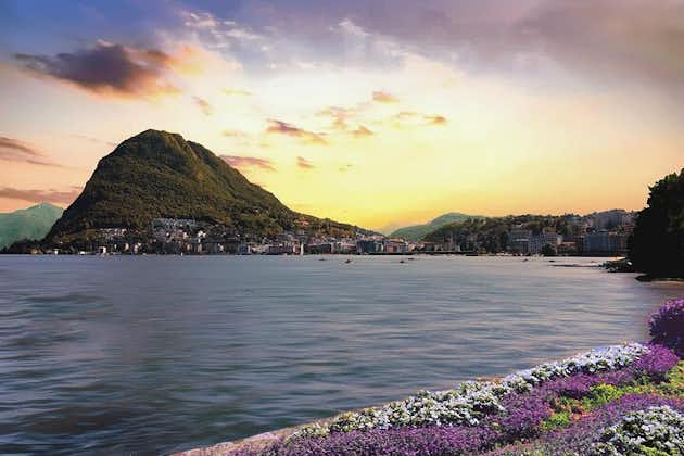 Lugano, Lac de Lugano, visite guidée privée à pied