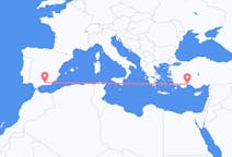 Flüge von Grenada, Spanien nach Antalya, die Türkei