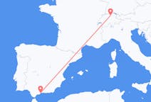 Flyreiser fra Zürich, Sveits til Málaga, Spania