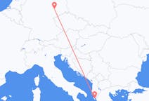 Flights from Leipzig, Germany to Corfu, Greece