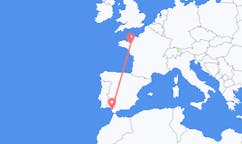 Loty z miasta Rennes do miasta Jerez de la Frontera