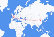Flyreiser fra Zhengzhou, Kina til Rodez, Frankrike