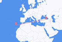 Flights from Giresun, Turkey to Funchal, Portugal