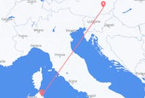 Flyrejser fra Olbia, Italien til Graz, Østrig