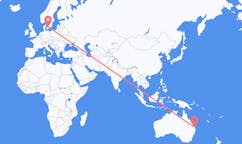 Flights from Sunshine Coast Region, Australia to Ängelholm, Sweden