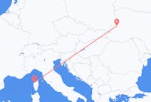 Vols depuis la ville de Lviv vers la ville de Calvi (Haute-Corse)
