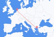Loty z Lemnos, Grecja z Amsterdam, Holandia