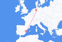 Flyrejser fra Paderborn, Tyskland til Alicante, Spanien