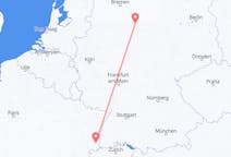 Flyreiser fra Basel, Sveits til Hannover, Tyskland