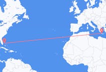 Flyrejser fra Freeport, Bahamas til Chania, Grækenland