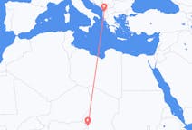 Flyreiser fra N Djamena, til Tirana