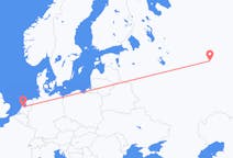 Fly fra Kirov til Amsterdam