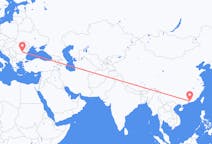 Flyg från Huizhou till Bukarest