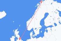Flights from Nottingham, the United Kingdom to Andselv, Norway