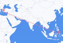 Flights from Ternate City, Indonesia to Dalaman, Turkey
