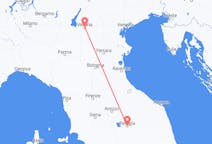 Flyreiser fra Verona, Italia til Perugia, Italia