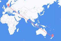 Flyg från Wellington, Nya Zeeland till Köpenhamn, Danmark