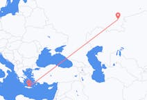 Flights from Magnitogorsk, Russia to Heraklion, Greece