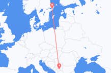 Flyreiser fra Priština, til Stockholm