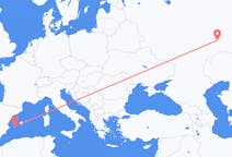 出发地 俄罗斯萨马拉目的地 西班牙伊维萨岛的航班
