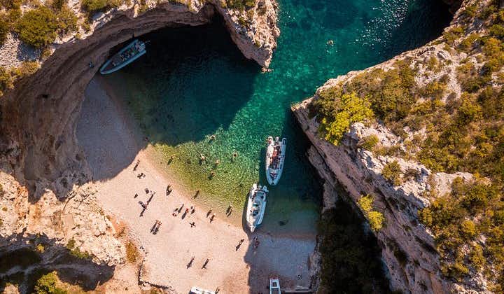 Blue Cave och Hvar Tour - 5 Islands Tour från Split och Trogir