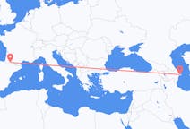 Flights from Baku to Lourdes