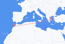 Flyreiser fra Casablanca, Marokko til Athen, Hellas