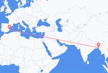 Flights from Chittagong to Alicante