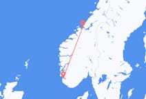 Flights from Stavanger, Norway to Ørland, Norway