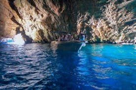 Billetttur: Blue Cave, Mamula Island, Submarine Tunnel, Lady of the Rocks (3 timer)