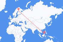Flüge von Sandakan, Malaysia nach Rovaniemi, Finnland