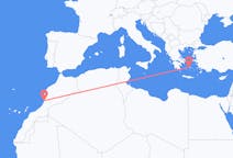 Loty z miasta Agadir do miasta Parikia