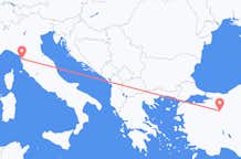 Flights from Eskişehir to Pisa