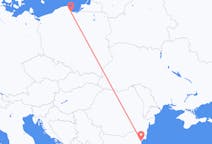 Flights from Varna in Bulgaria to Gdańsk in Poland