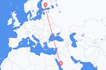Flights from from Jeddah to Helsinki