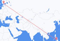 出发地 菲律宾出发地 第波羅目的地 芬兰赫尔辛基的航班
