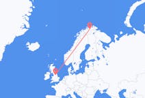 Flyreiser fra Lakselv, Norge til Leeds, England