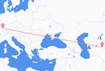 出发地 乌兹别克斯坦出发地 烏爾根奇目的地 法国斯特拉斯堡的航班