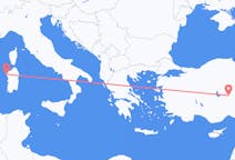Vluchten van Nevşehir naar Alghero