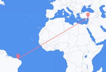 Flights from Fortaleza, Brazil to Adana, Turkey