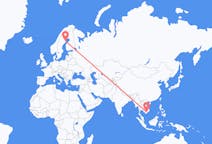 Flights from Ho Chi Minh City, Vietnam to Skellefteå, Sweden