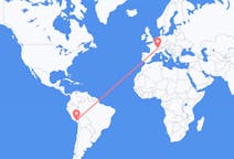 Flyg från Arequipa, Peru till Genève, Peru