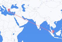 Flights from Tanjung Pinang, Indonesia to Plaka, Milos, Greece
