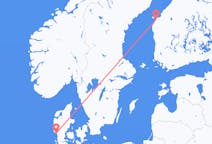 Flights from Esbjerg, Denmark to Vaasa, Finland